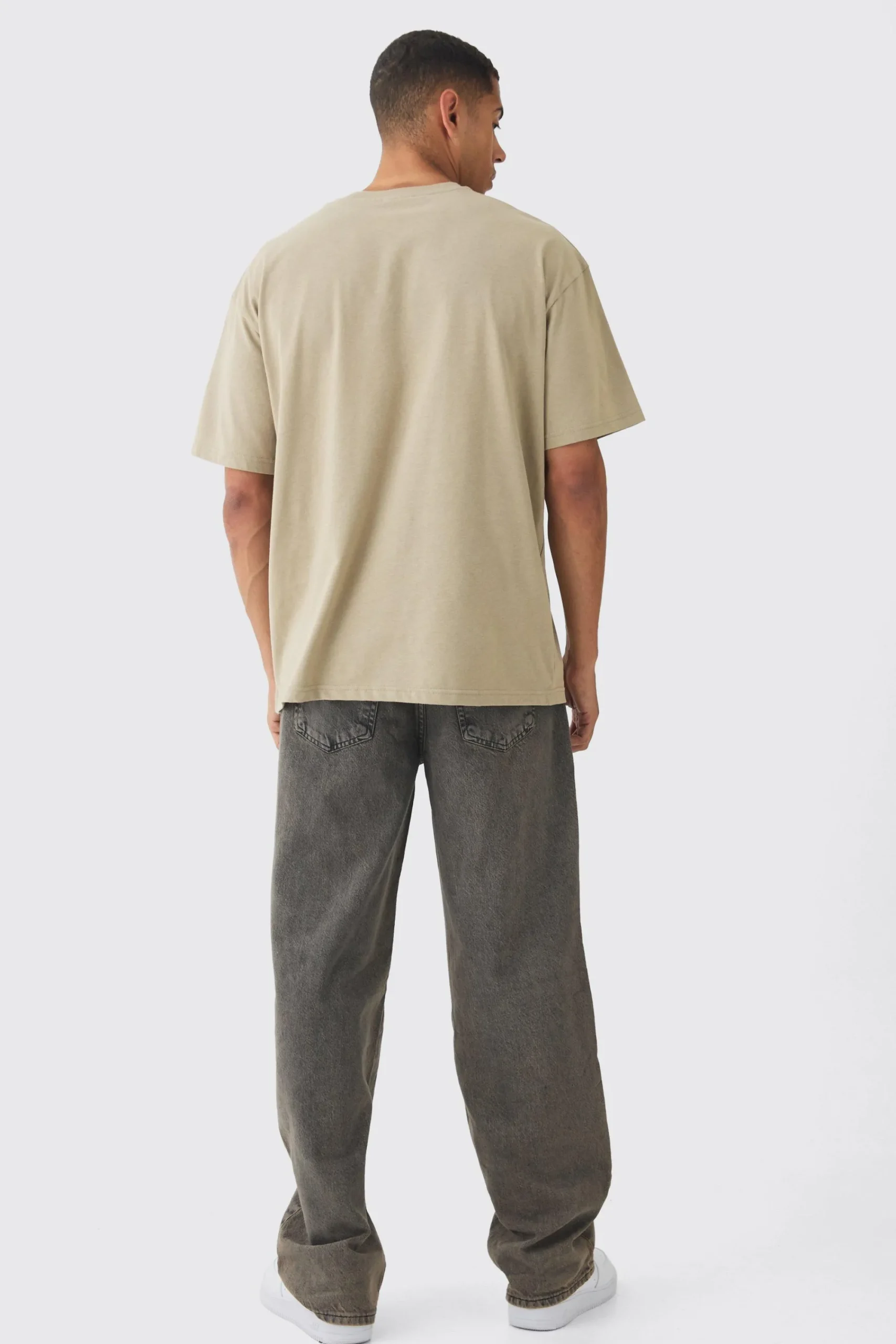 Oversized Embroidered T-Shirt | UK^boohooMAN New