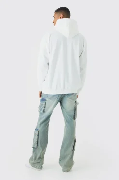 Oversized England Embroidered Hoodie | UK^boohooMAN Outlet