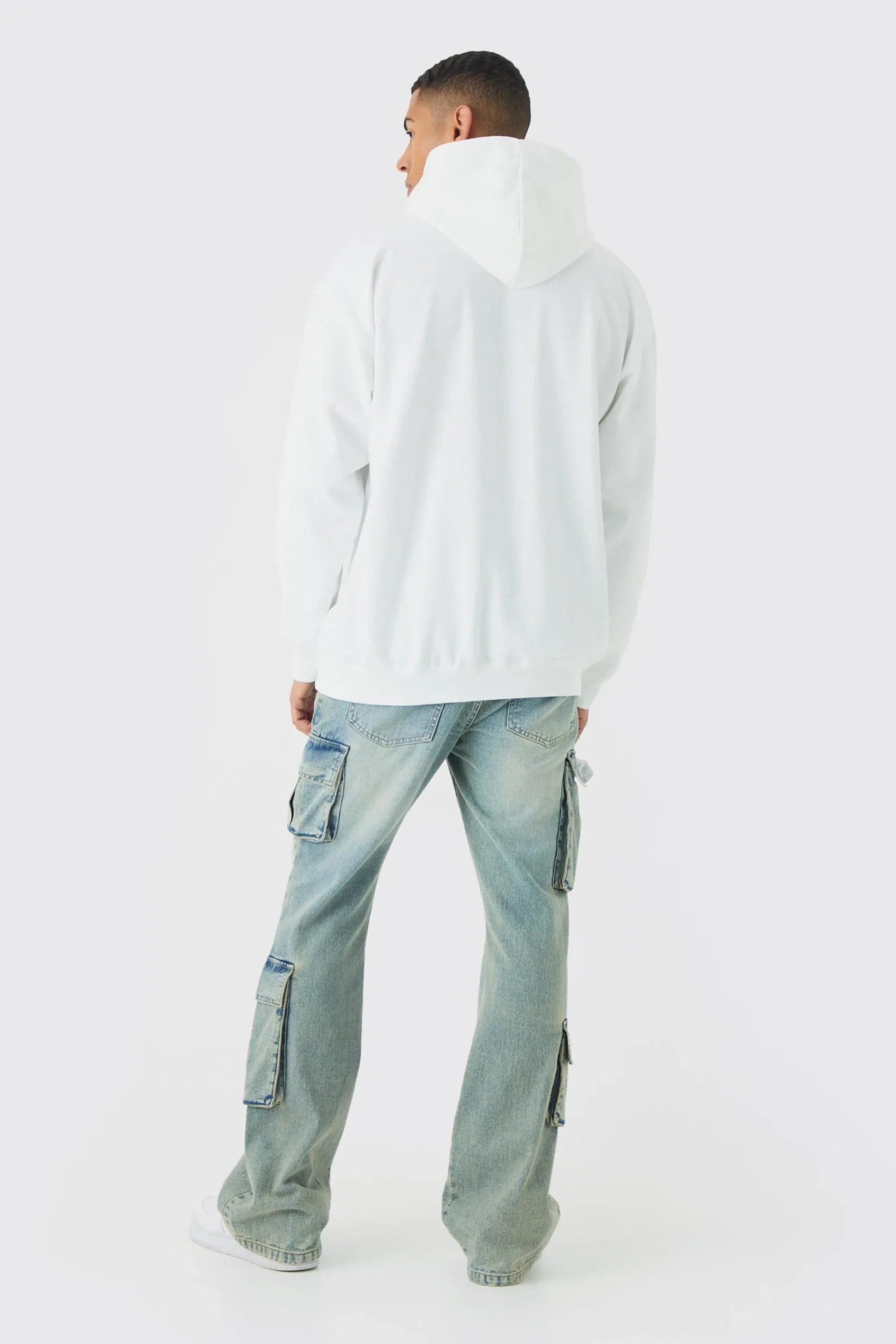 Oversized England Embroidered Hoodie | UK^boohooMAN Outlet