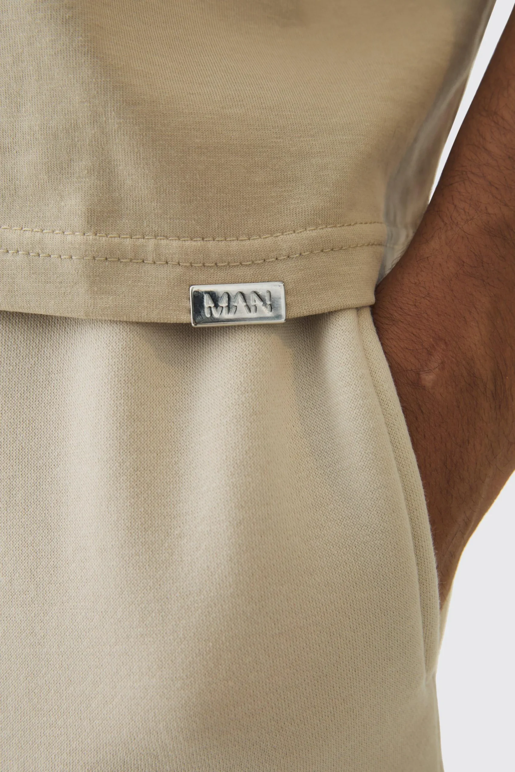 Oversized Extended Neck Boxy Heavyweight T-shirt | UK^boohooMAN Clearance