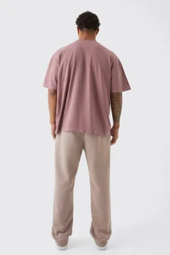 Oversized Extended Neck Heavy T-shirt | UK^boohooMAN Outlet