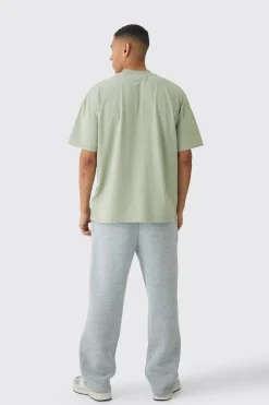 Oversized Extended Neck Heavyweight T-shirt | UK^boohooMAN New