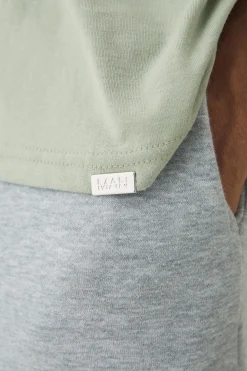 Oversized Extended Neck Heavyweight T-shirt | UK^boohooMAN New