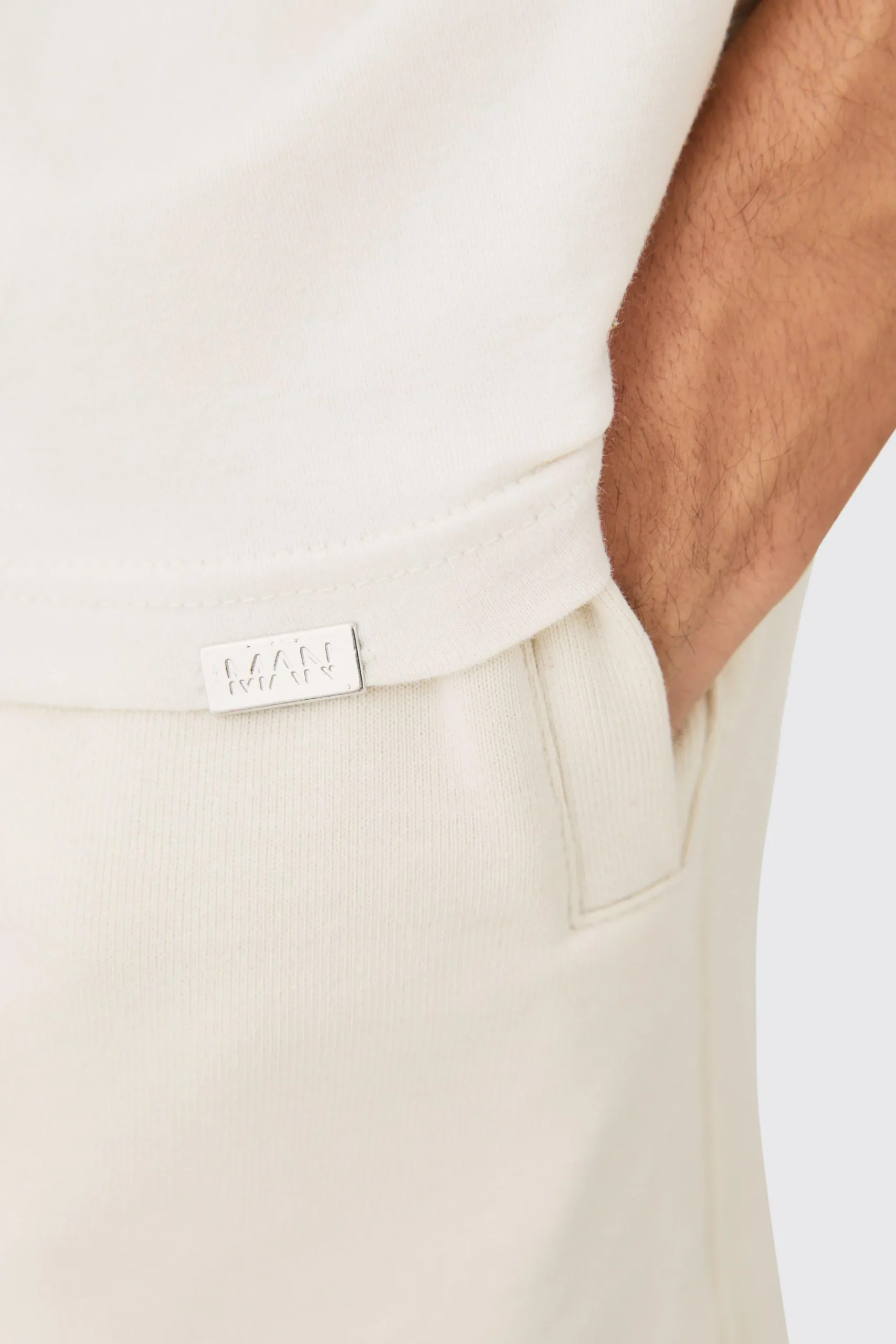 boohooMAN Oversized Extended Neck Heavyweight T-shirt & Shorts Set | UK| Sets & Co-Ords|Tracksuits