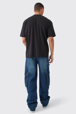 Oversized Extended Neck T-shirt | UK^boohooMAN New