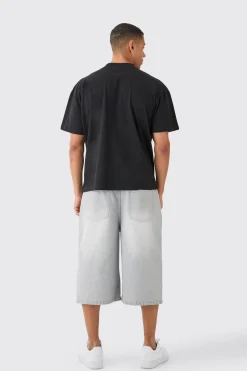 Oversized Extended Neck T-shirt | UK^boohooMAN