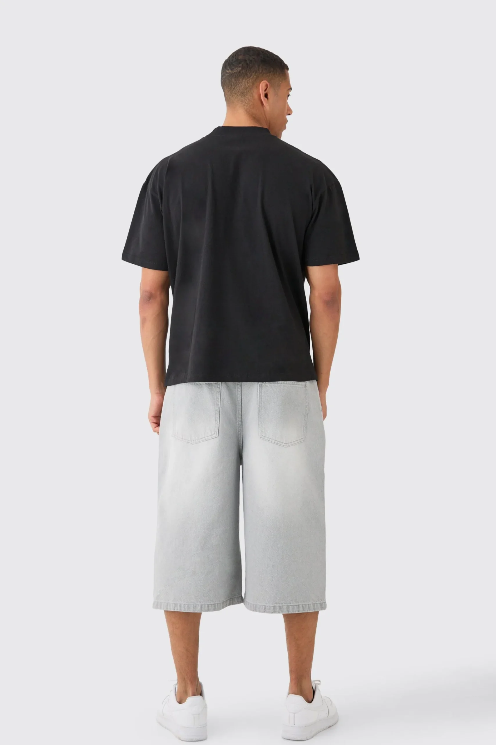 Oversized Extended Neck T-shirt | UK^boohooMAN