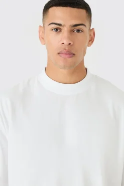Oversized Extended Neck T-shirt | UK^boohooMAN New