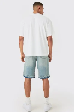 Oversized Extended Neck Towelling T-shirt | UK^boohooMAN Hot