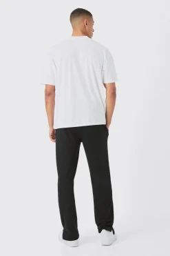 Oversized Extended Neck T-shirt | UK^boohooMAN Best