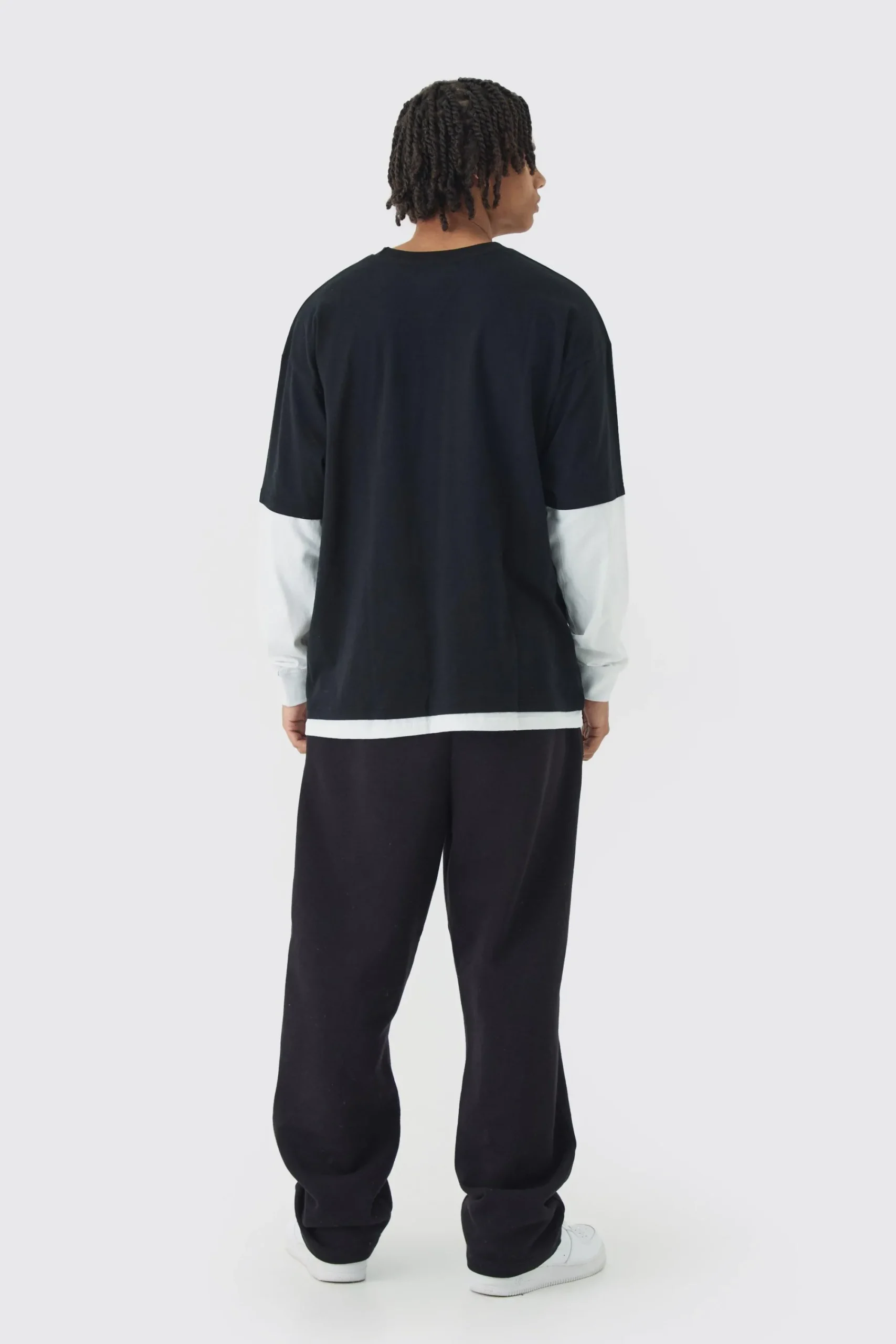 Oversized Faux Layer T-Shirt | UK^boohooMAN Discount