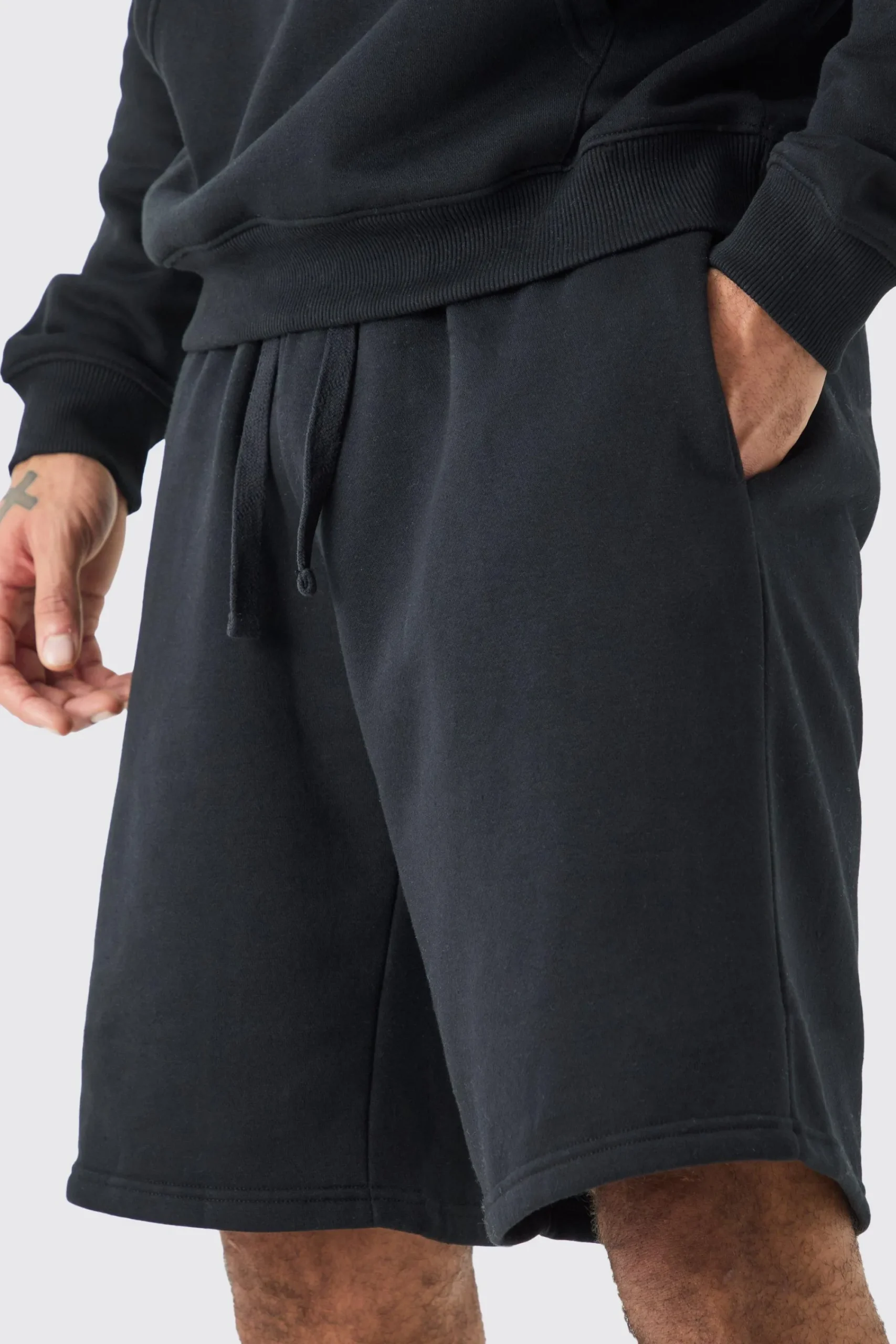 boohooMAN Oversized Fit Jersey Short | UK| Shorts