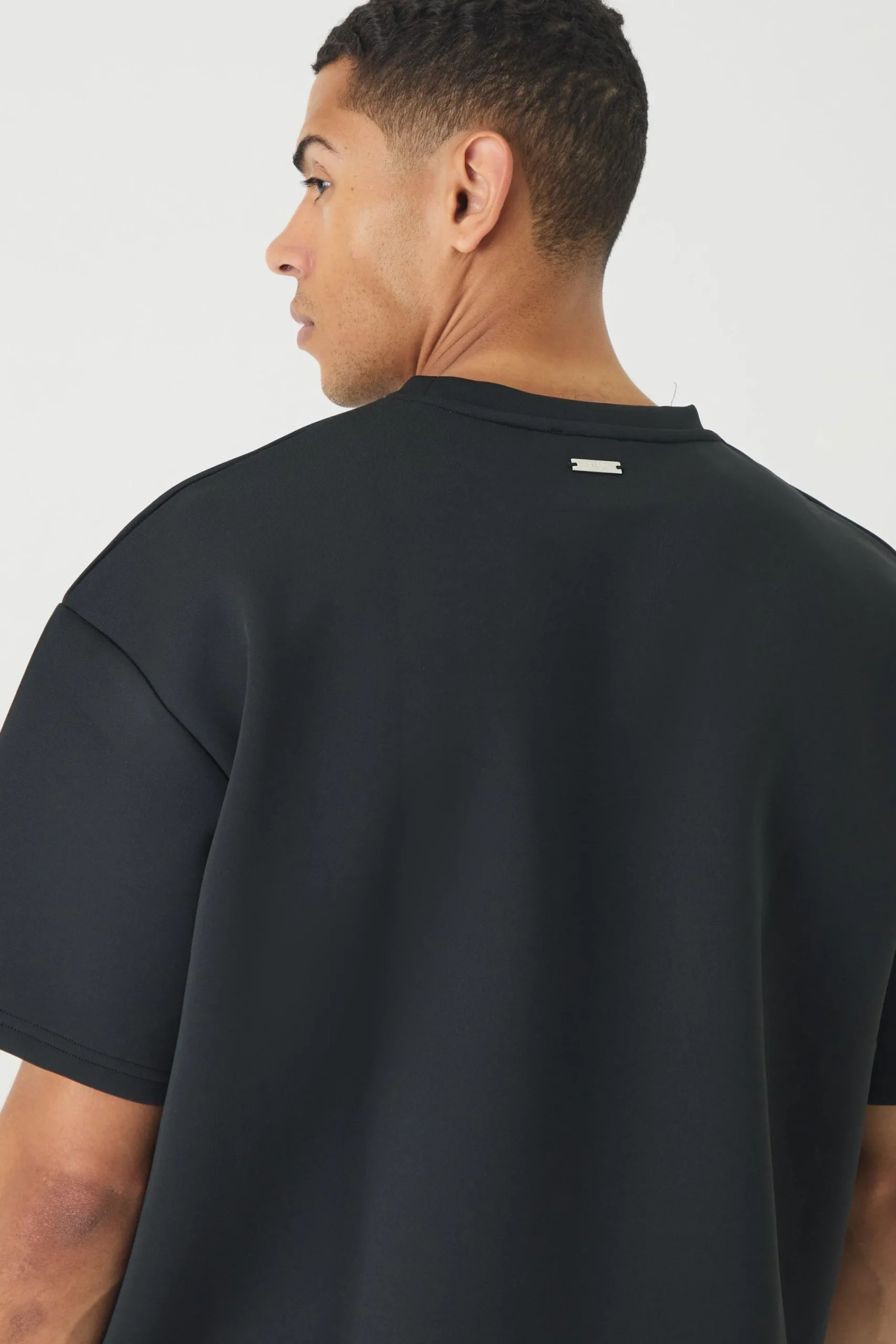 Oversized Floral Line Drawing Scuba T-shirt | UK^boohooMAN Clearance