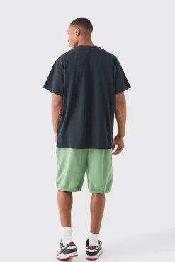 Oversized Ghost Band License T-shirt | UK^boohooMAN