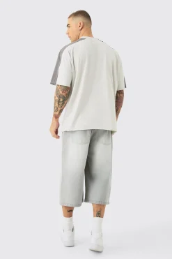 Oversized Gothic BM Applique T-shirt | UK^boohooMAN Outlet