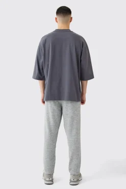 Oversized Half Sleeve Heavy Layed On Neck Carded T-shirt | UK^boohooMAN Discount