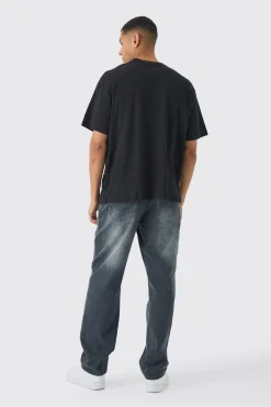 Oversized Heartless Skull Large Scale Graphic T-Shirt | UK^boohooMAN New