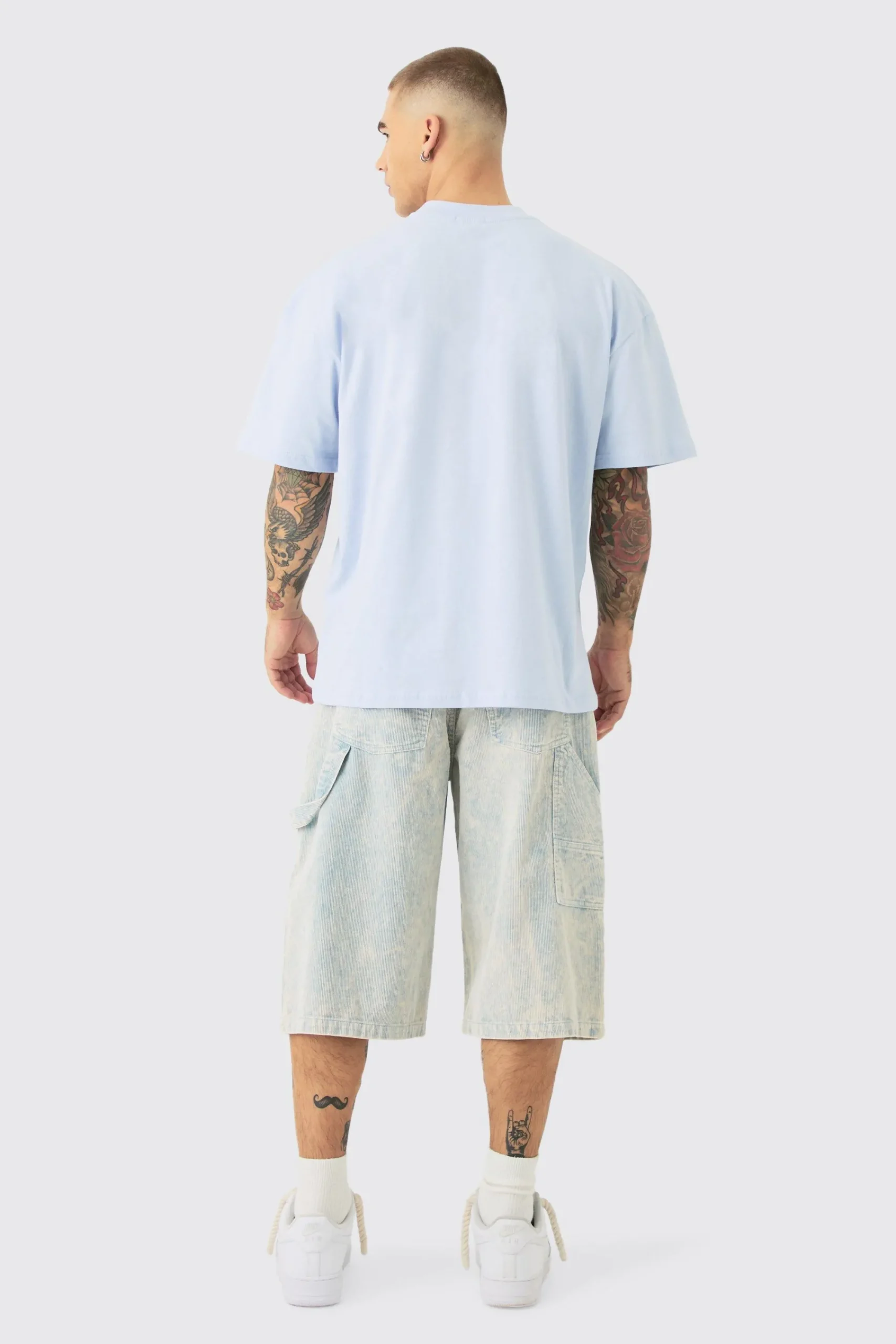 Oversized Heavyweight 3D Limited Embroidered T-Shirt | UK^boohooMAN Best