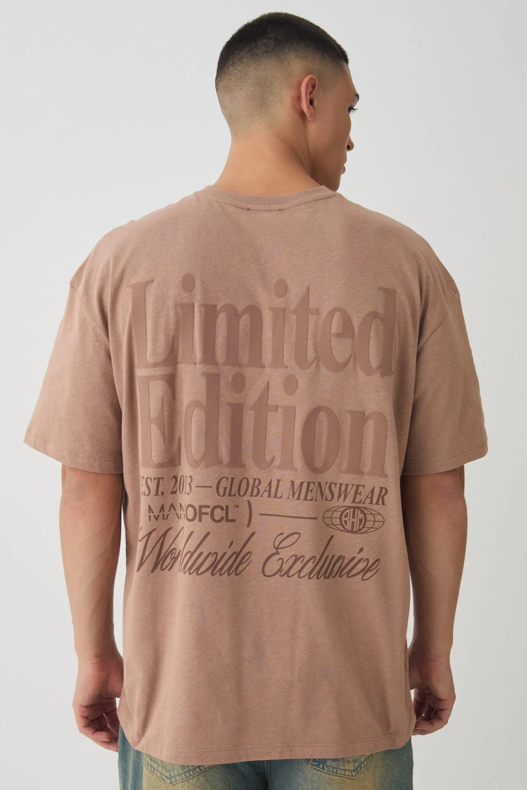 Oversized High Build Limited Edition T-Shirt | UK^boohooMAN