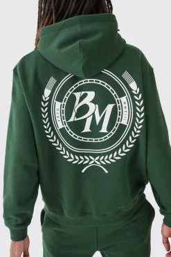 boohooMAN Oversized Homme Bm Printed Hooded Tracksuit | UK| Tracksuits