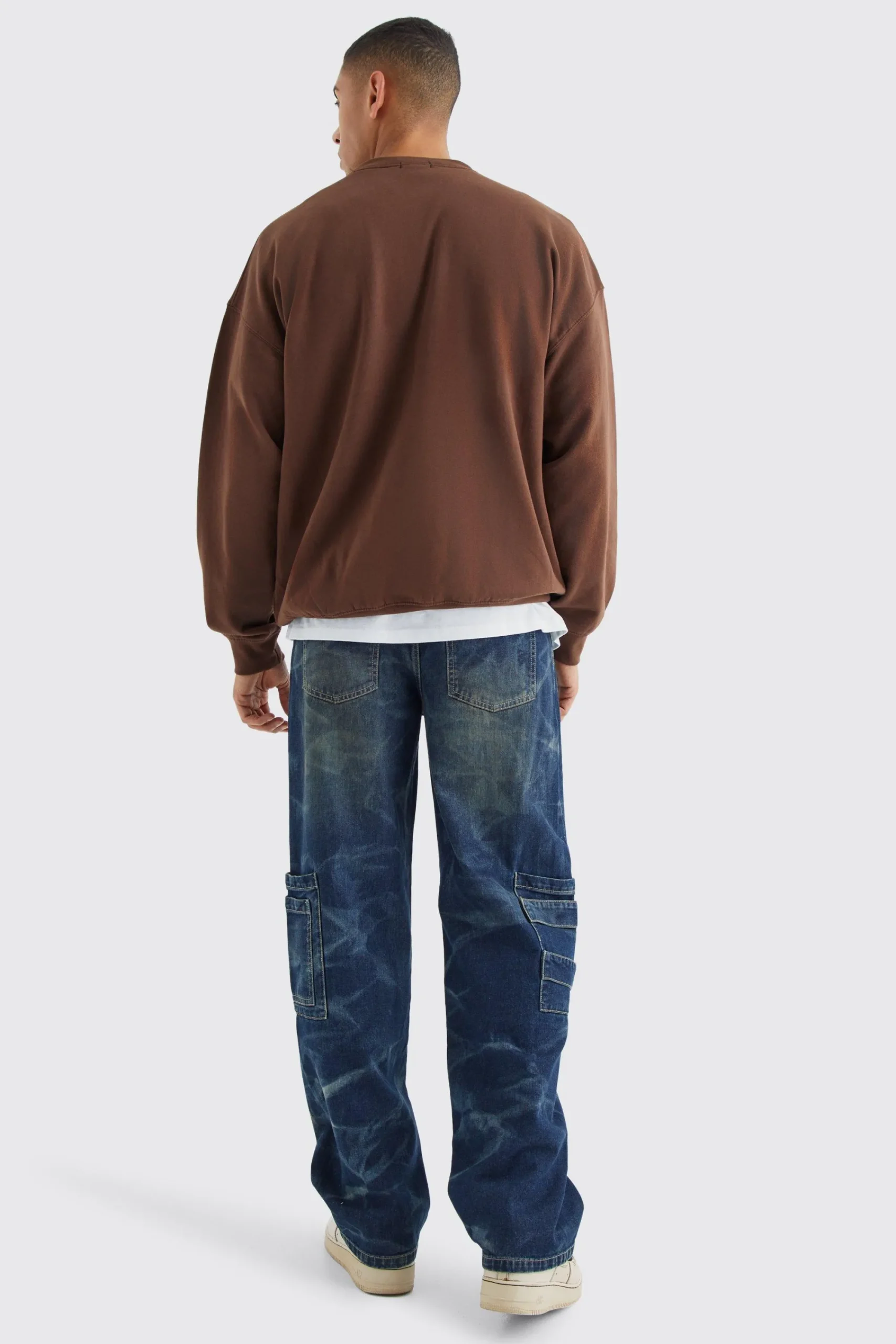 boohooMAN Oversized Homme Graphic Sweatshirt | UK| Hoodies & Sweatshirts