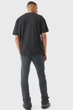 Oversized Homme Graphic T-shirt | UK^boohooMAN New