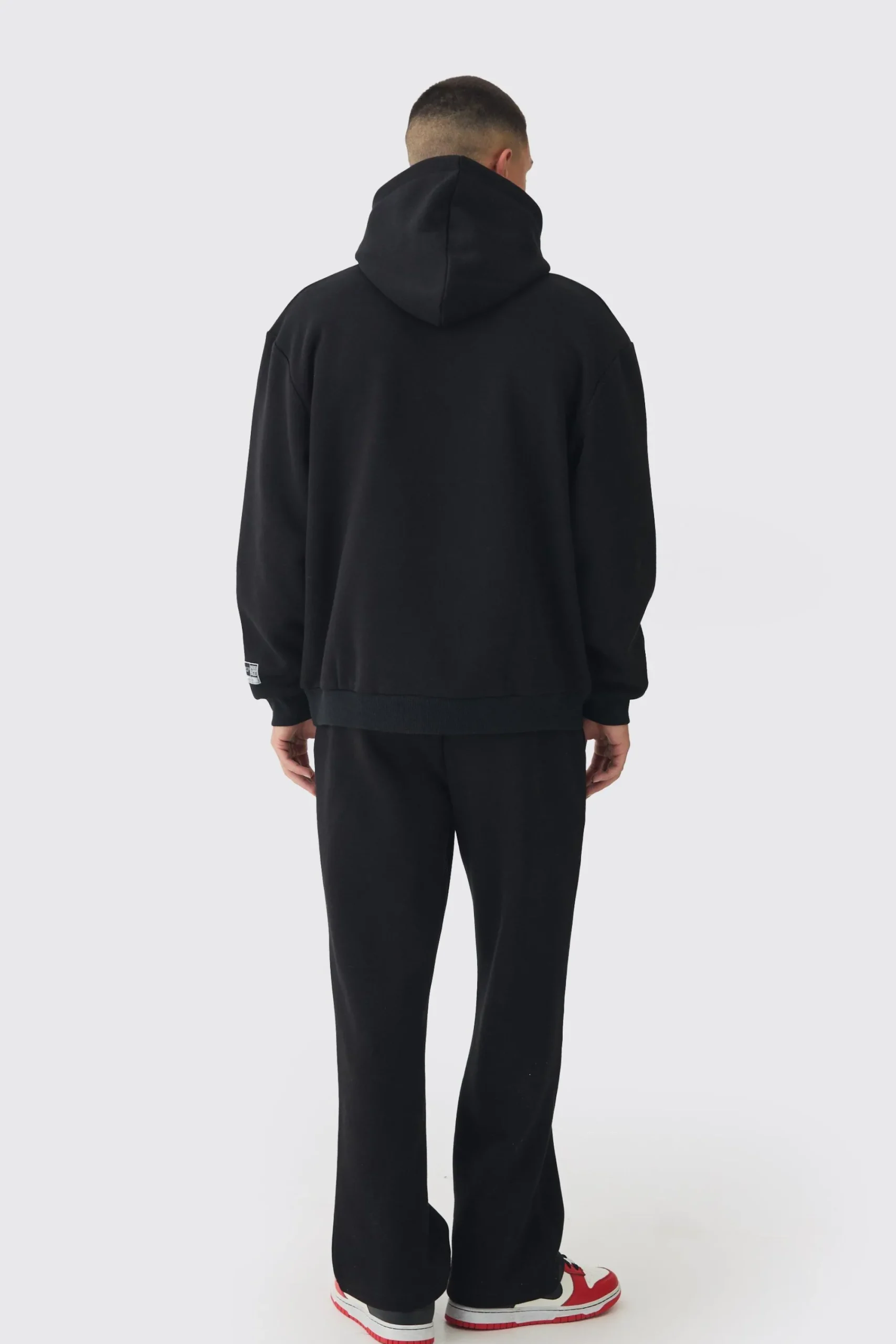 boohooMAN Oversized Homme Printed Varsity Hooded Tracksuit | UK| Tracksuits