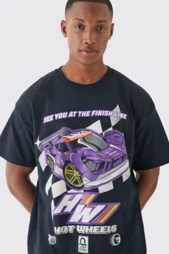 Oversized Hotwheels License T-shirt | UK^boohooMAN Clearance