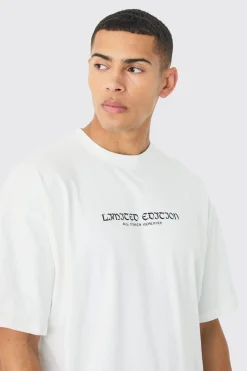 Oversized Interlock Limited Edition T-shirt | UK^boohooMAN Outlet