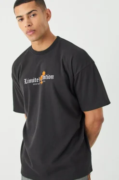 Oversized Interlock Limited Edition T-shirt | UK^boohooMAN