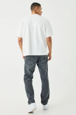 Oversized Interlock Limited Edition T-shirt | UK^boohooMAN Online