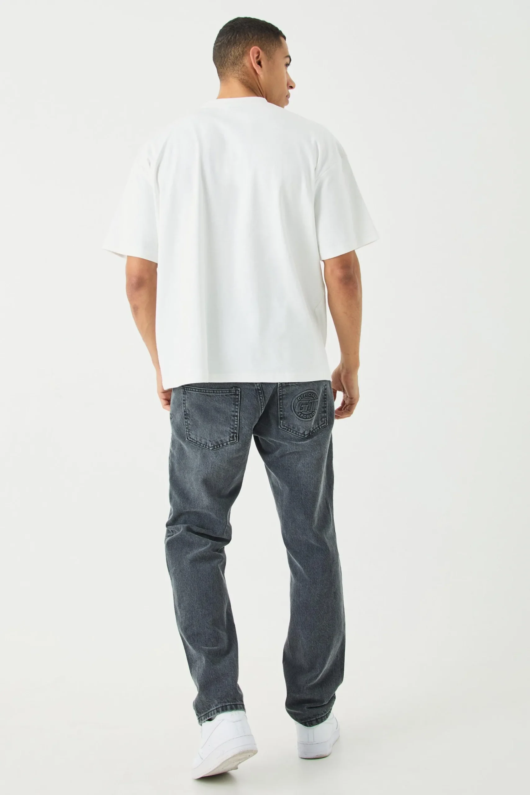 Oversized Interlock Limited Edition T-shirt | UK^boohooMAN Online