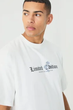 Oversized Interlock Limited Edition T-shirt | UK^boohooMAN Online