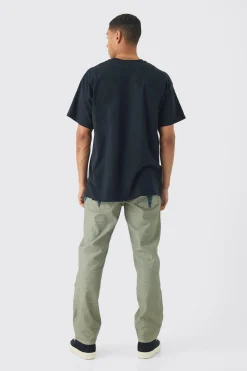 Oversized Iron Maiden Large Scale License Print T-Shirt | UK^boohooMAN Best