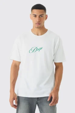 Oversized Italian Drip Back Print T-Shirt | UK^boohooMAN Best