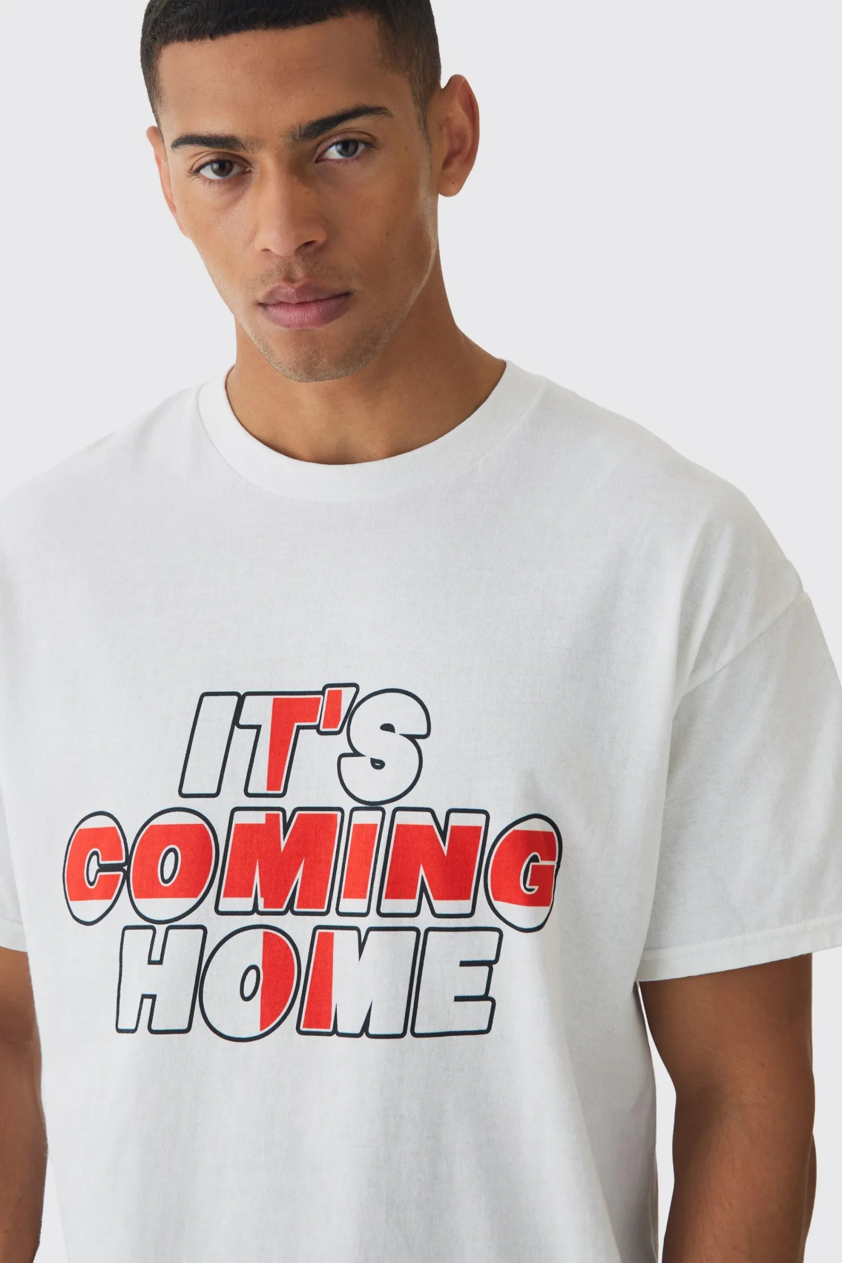 Oversized It's Coming Home England T-shirt | UK^boohooMAN Sale