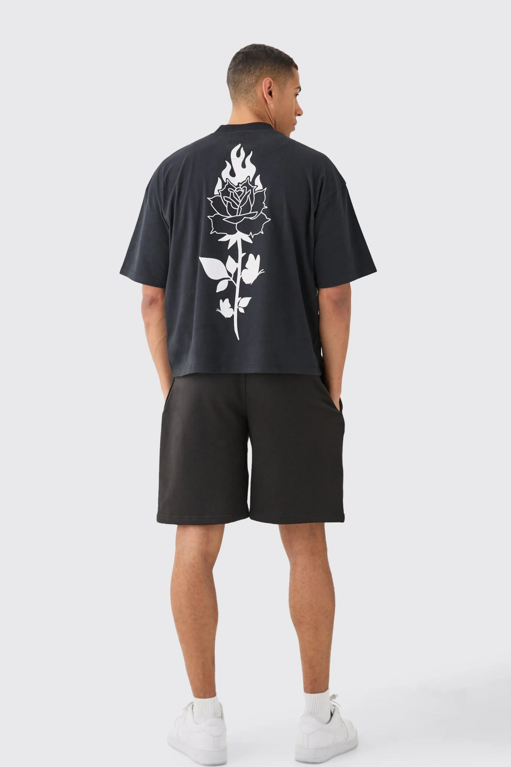 boohooMAN Oversized Jersey Shorts | UK| Shorts