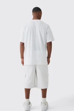 Oversized Lightning Embroidered T-shirt | UK^boohooMAN Best