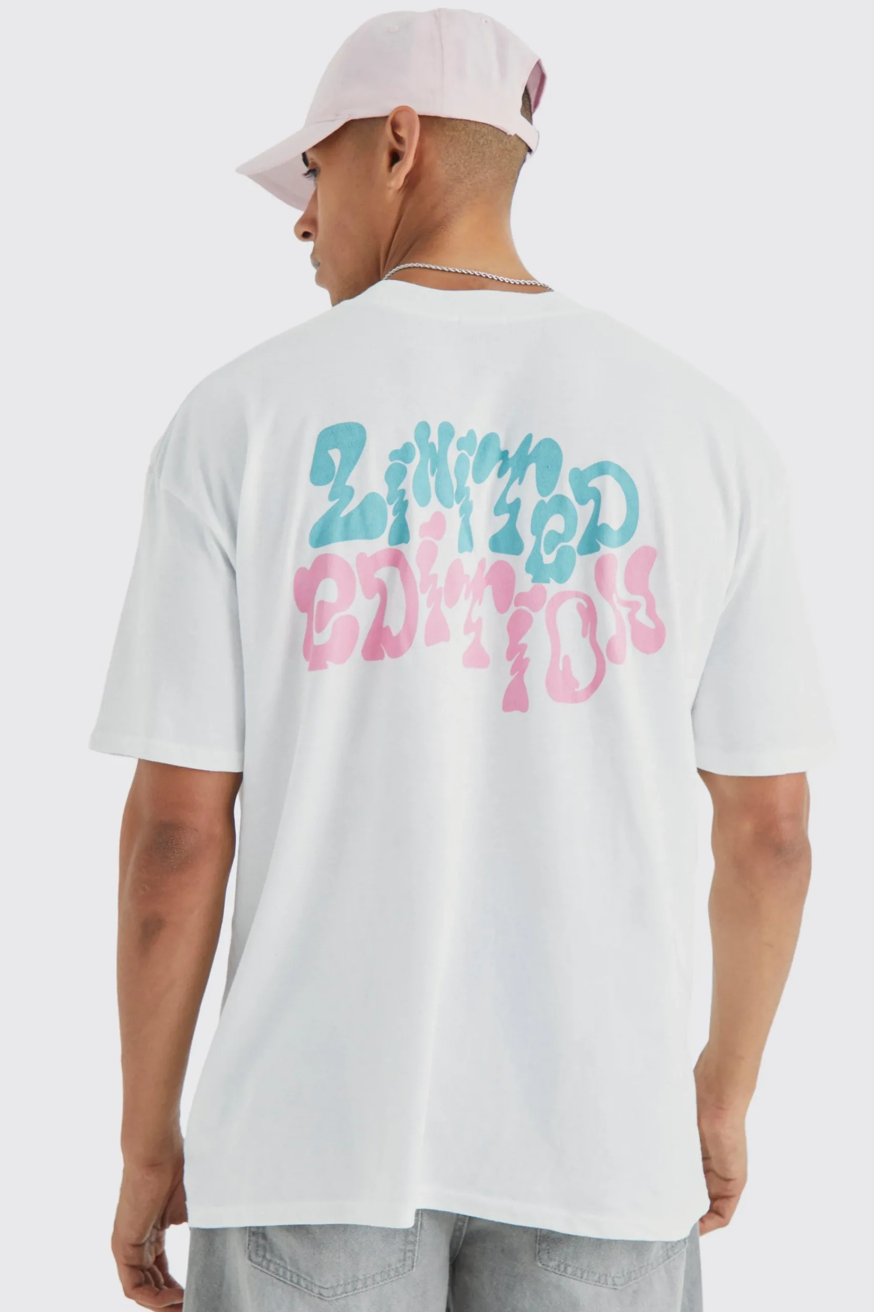 Oversized Limited Edition Back Print T-shirt | UK^boohooMAN Outlet