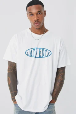 Oversized Limited Edition Graphic T-shirt | UK^boohooMAN Hot