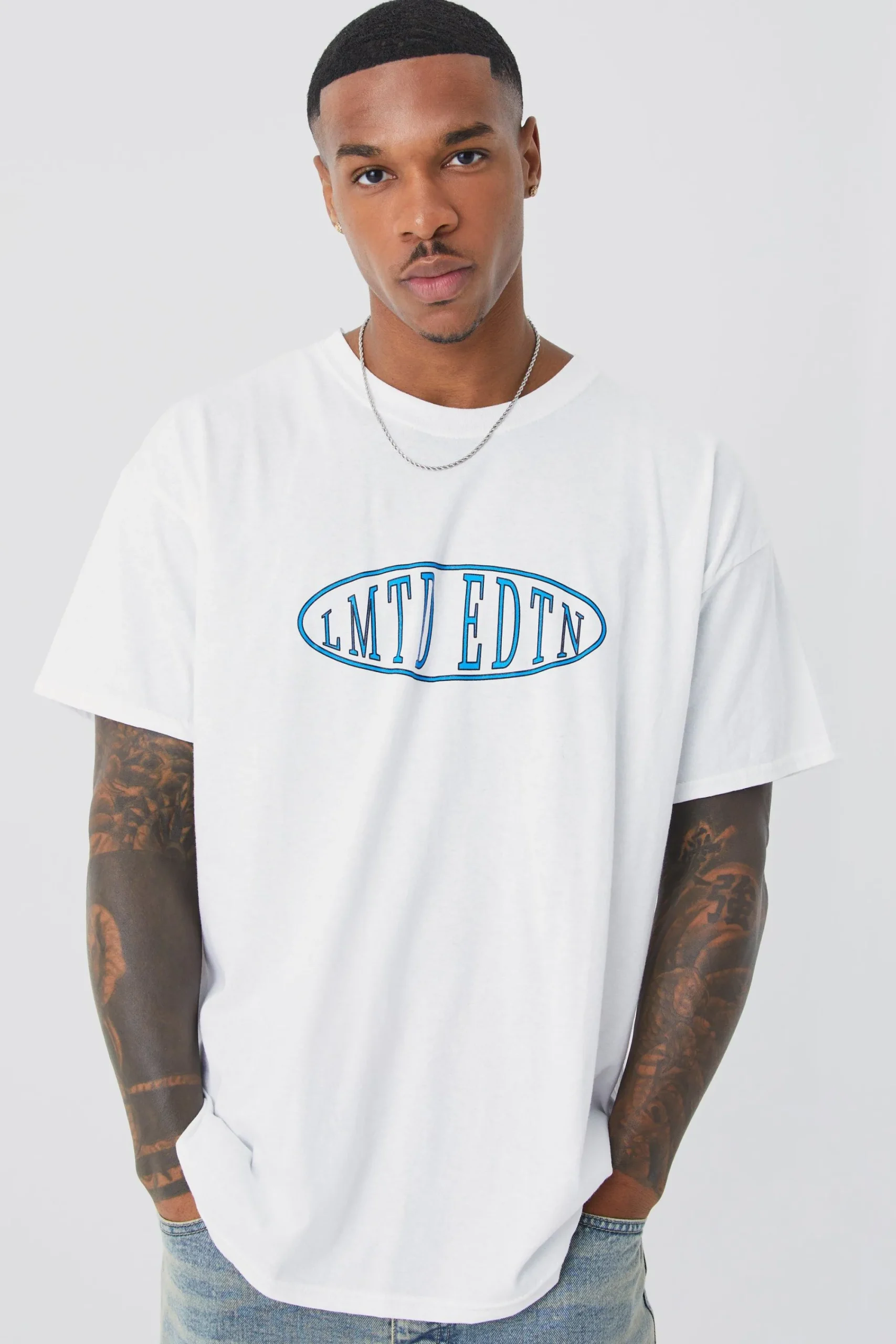 Oversized Limited Edition Graphic T-shirt | UK^boohooMAN Hot