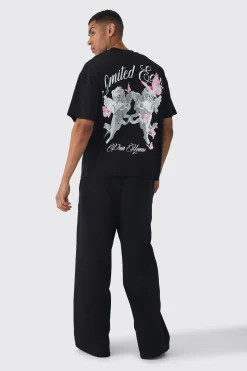 Oversized Limited Edition Cupid T-shirt | UK^boohooMAN Outlet
