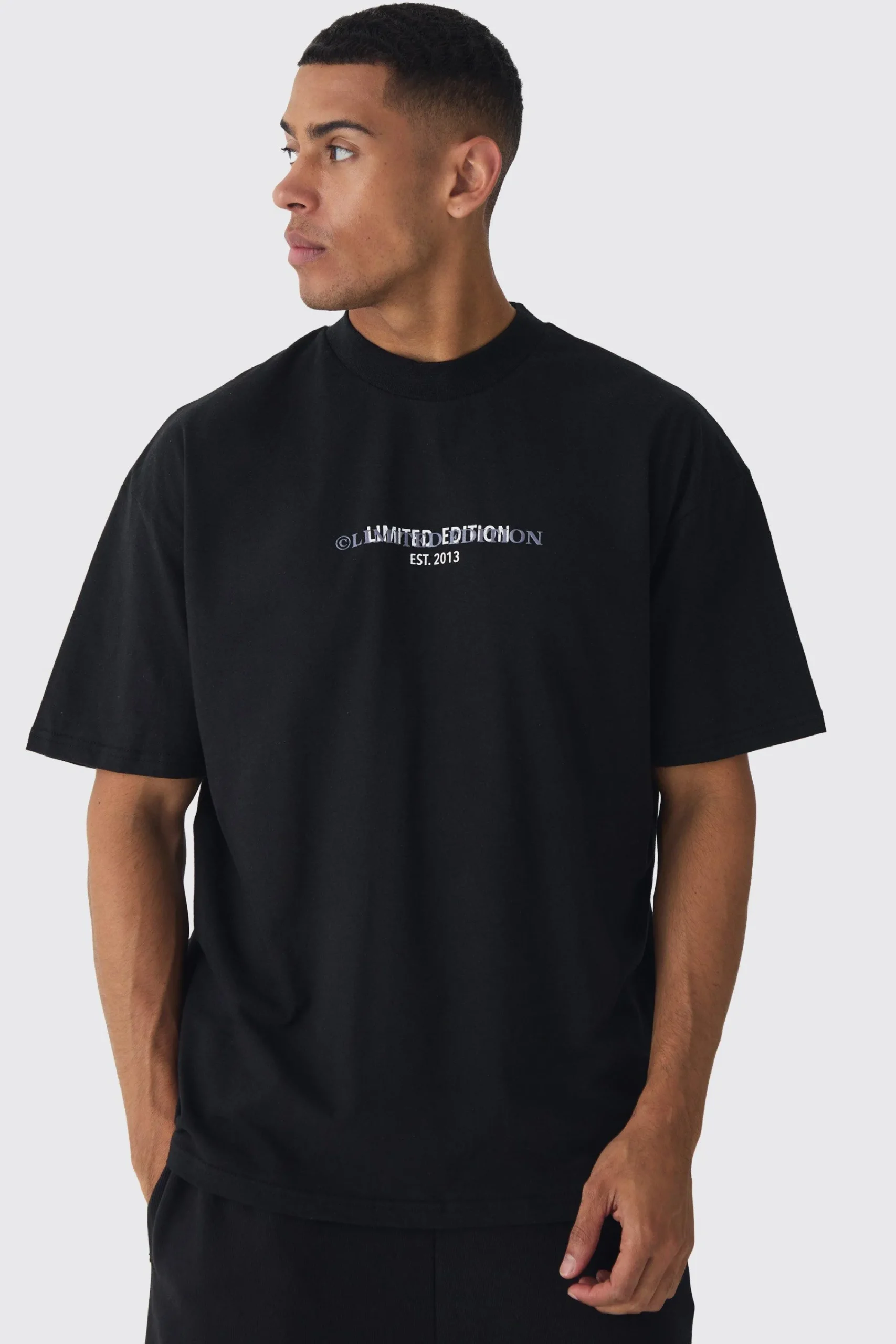 Oversized Limited Edition Heavyweight T-shirt | UK^boohooMAN Best