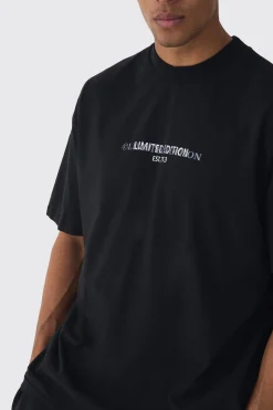 Oversized Limited Edition Heavyweight T-shirt | UK^boohooMAN Best