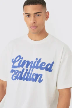 boohooMAN Oversized Limited Edition Puff Print T-shirt & Short Set | UK| Sets & Co-Ords|Tracksuits