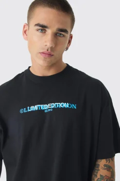 Oversized Limited Edition T-shirt | UK^boohooMAN Sale