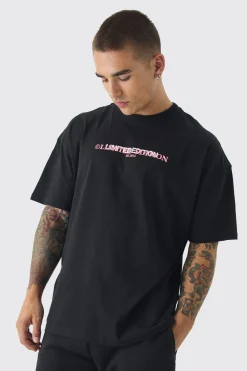 Oversized Limited Edition T-shirt | UK^boohooMAN Outlet