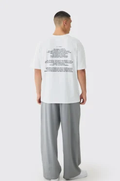 Oversized Limited Edition Print T-Shirt | UK^boohooMAN Best