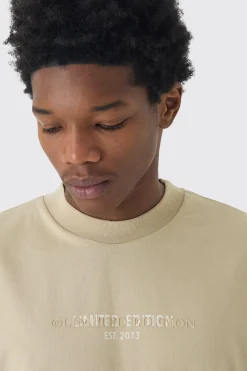 Oversized Limited Heavyweight T-shirt | UK^boohooMAN Clearance