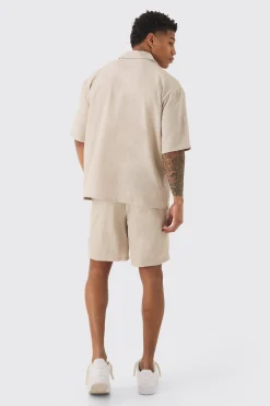 boohooMAN Oversized Linen Deep Pocket Shirt | UK| Shirts